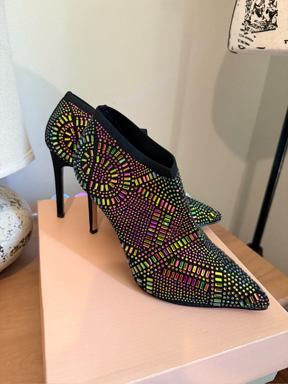 Thalia Sodi Karmen Stiletto Knit Shooties